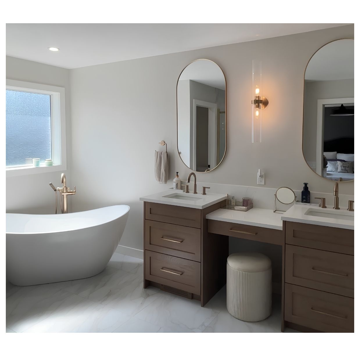 modern bathroom renovations in Calgary